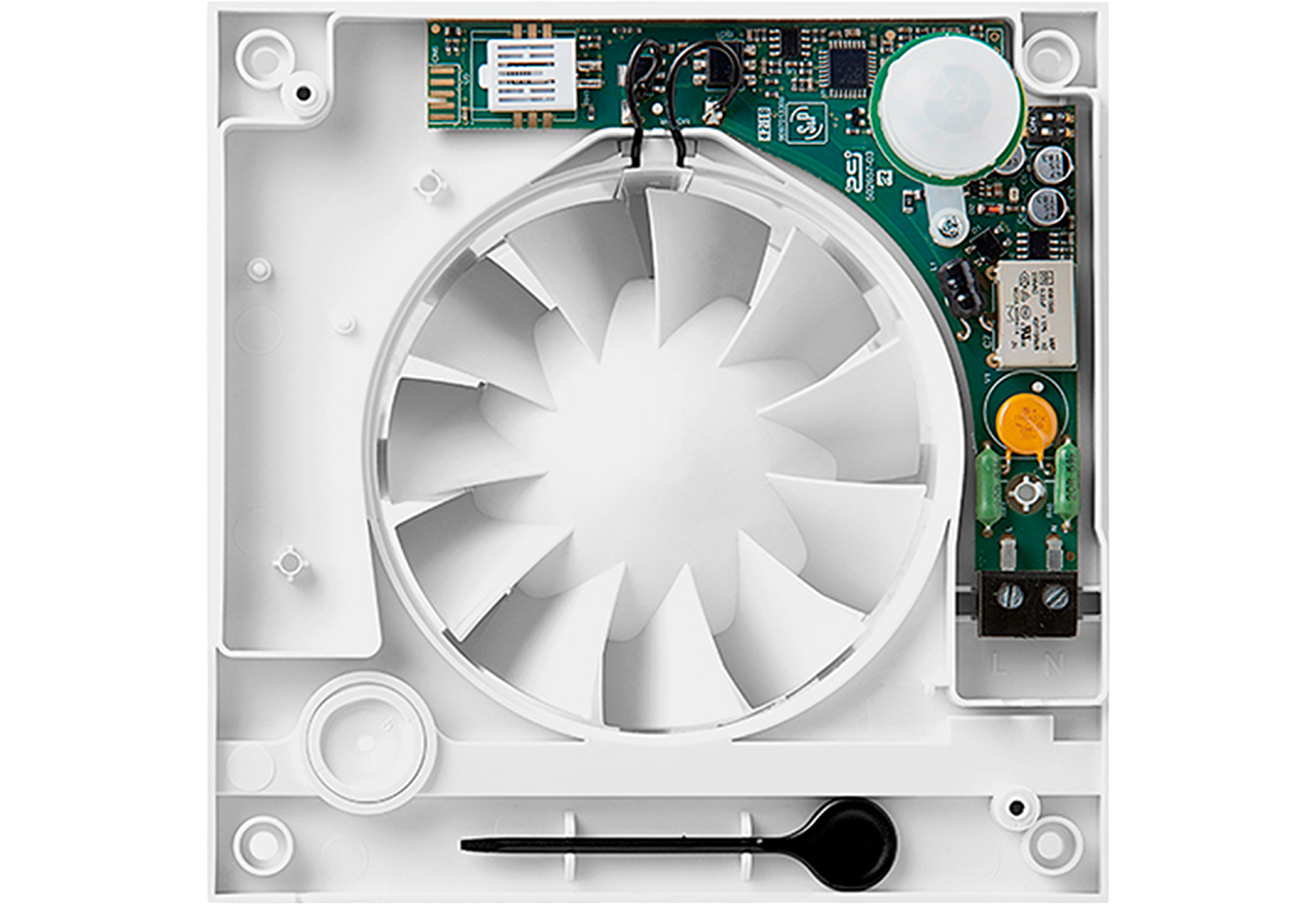 Badrumsfläkt Thermex Silent One Ø100 mm, vit Badrumsfläkt Thermex Silent One Ø100 mm, vit