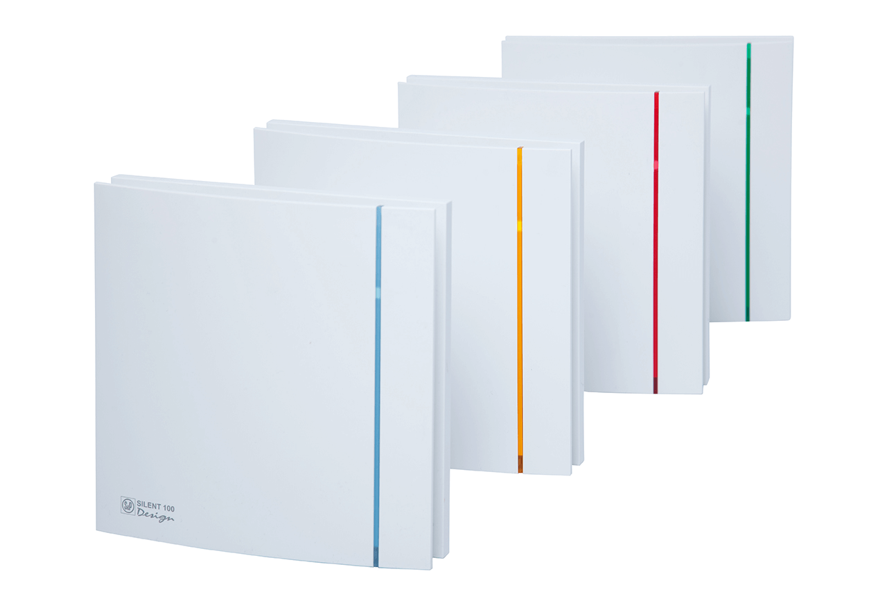 Badrumsfläkt Thermex Silent 100 CRZ - Design Scandic