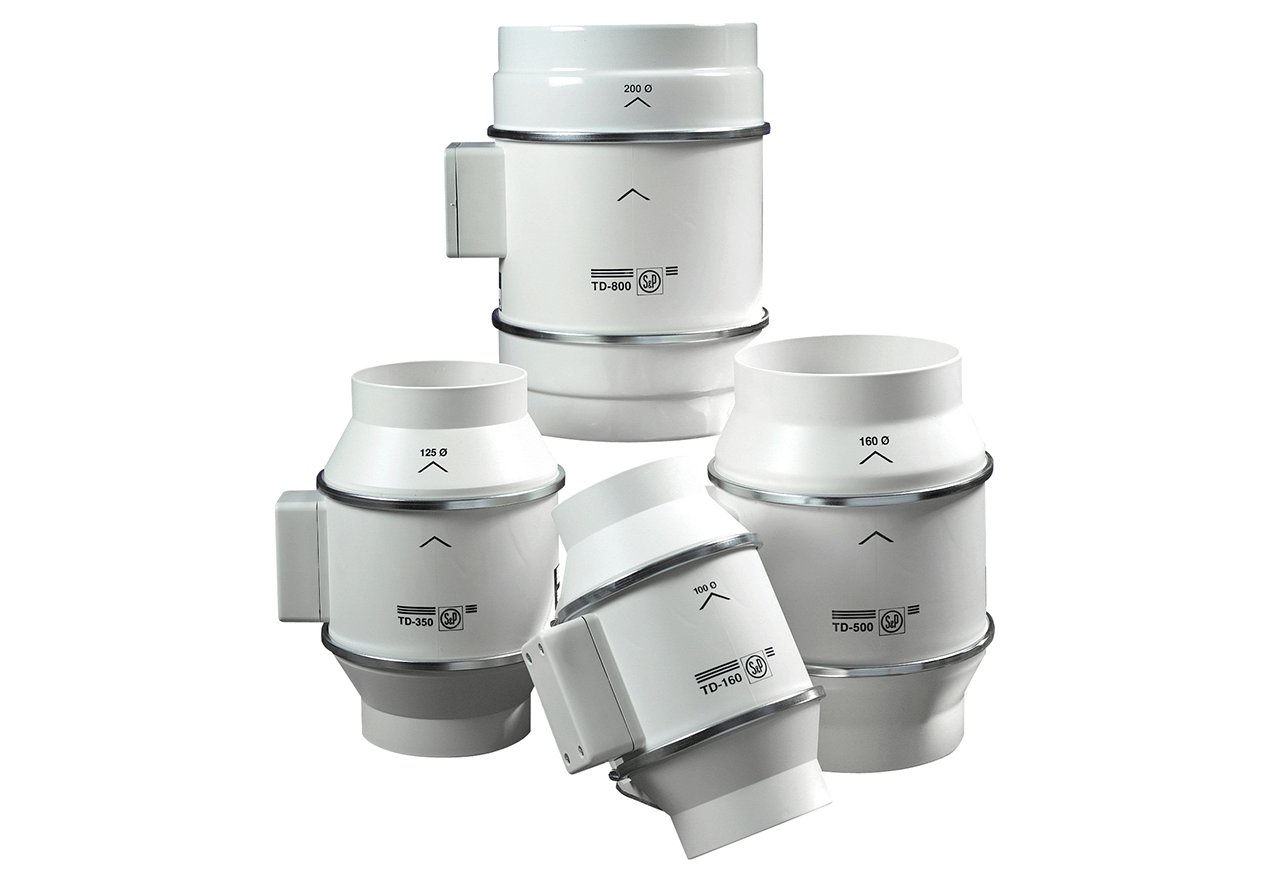 Kanalfläkt Thermex TDT160/100 Scandic Kanalfläkt Thermex TDT160/100 Scandic