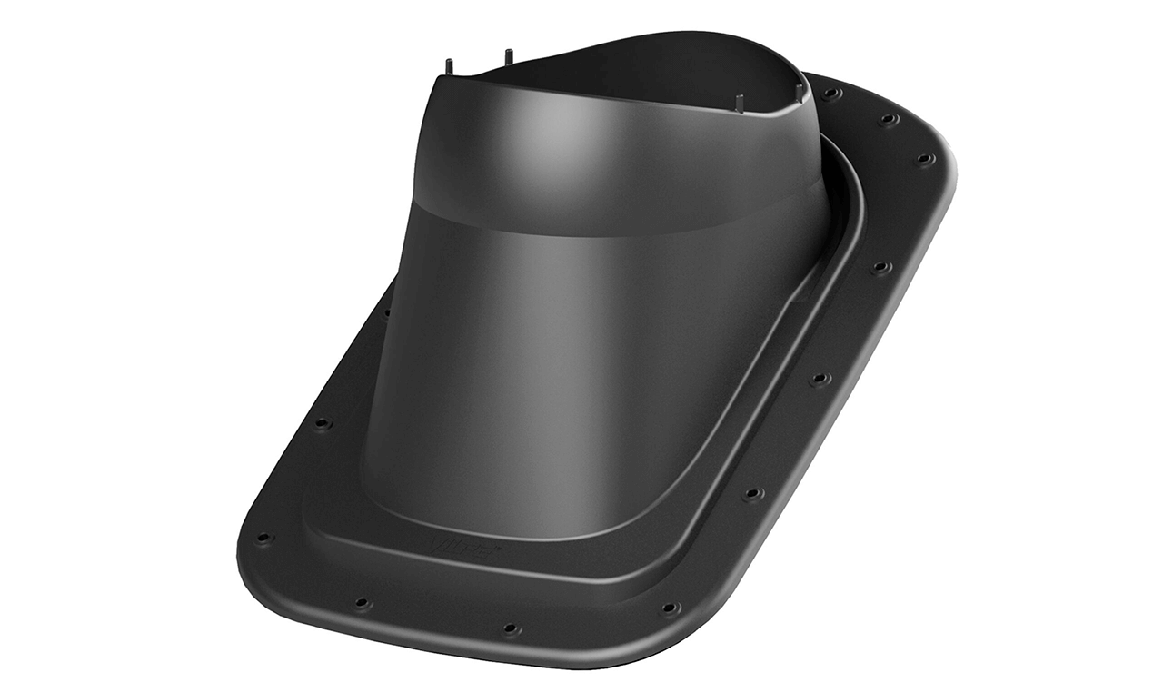 Genomföring för E220P / Eco 220P, Klassiskt papp/ståltak - Typ 5 - Lutning 11,5-35°