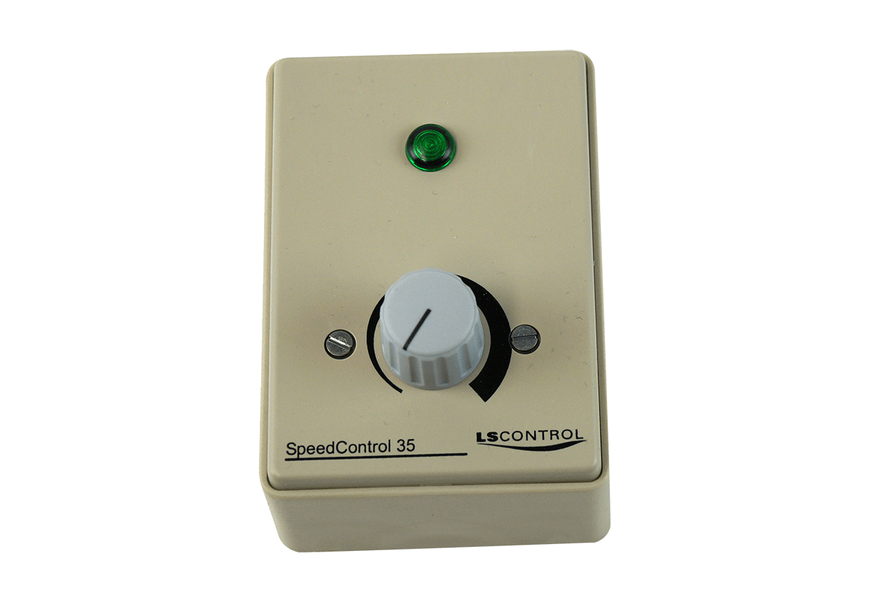 Regulator TR 40 grå 3,5 A m/brytare och bas Regulator TR 40 grå 3,5 A m/brytare och bas