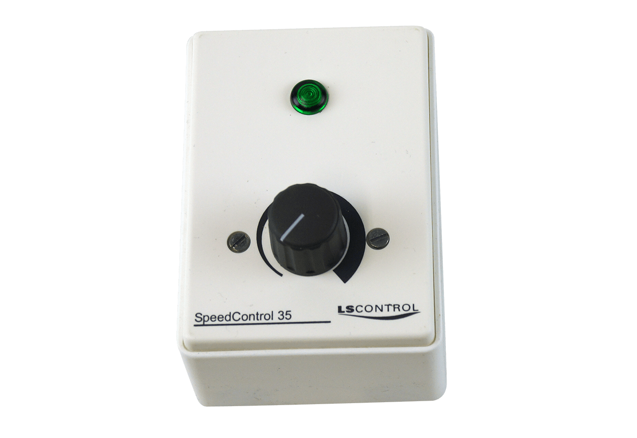 Regulator TR 40 vit 3,5 A m/brytare och bas