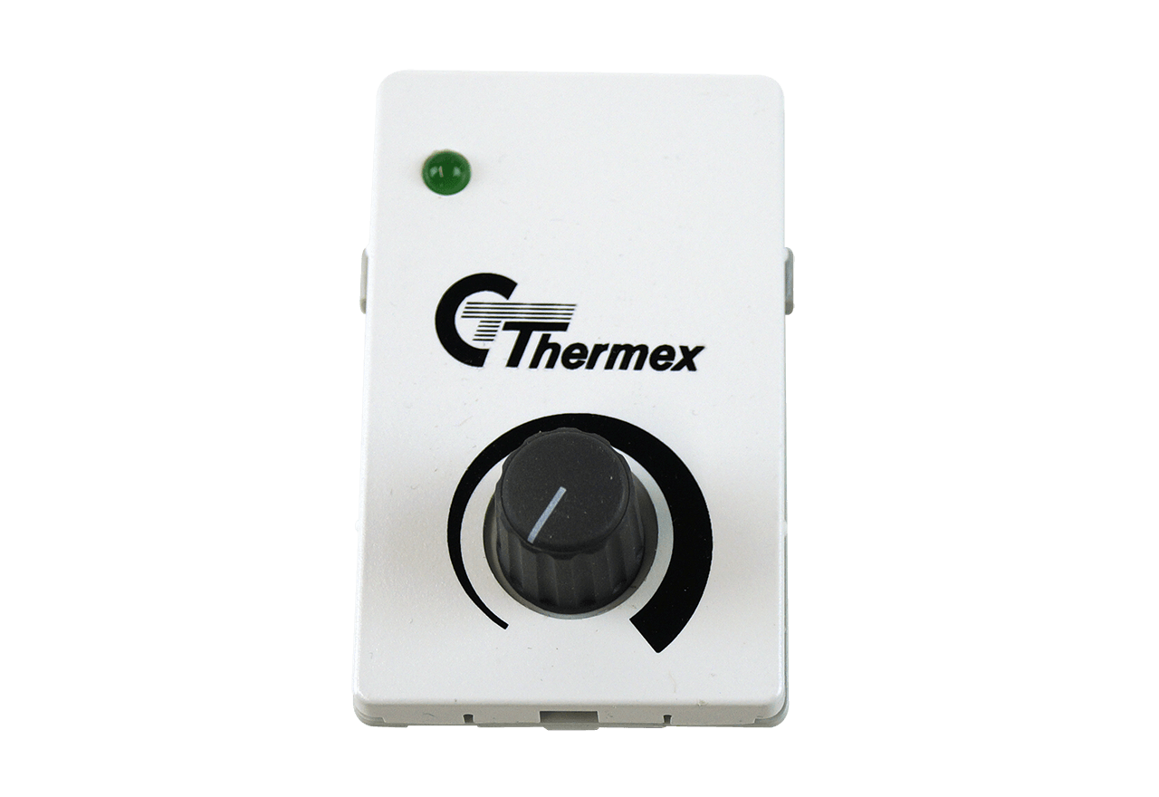 Regulator TR 15 vit med strömbrytare