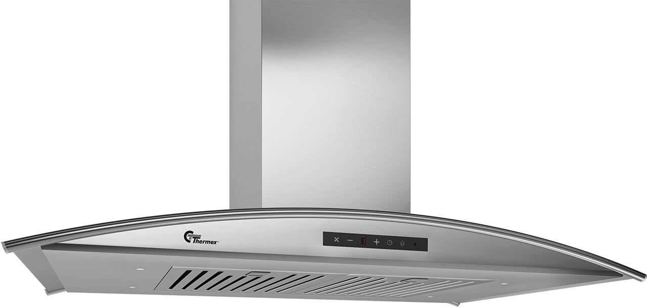 Calais 950 mm rostfri med motor