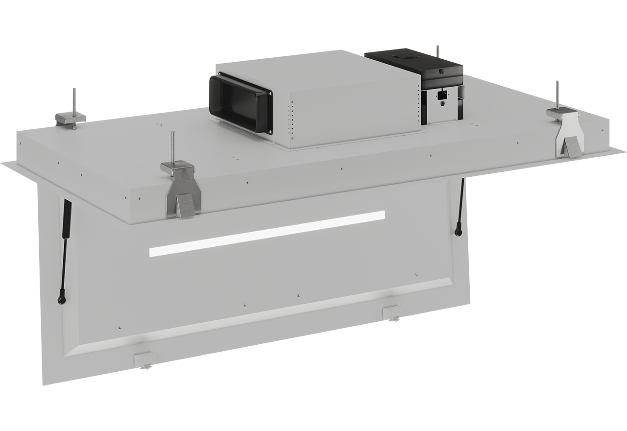 Metz Maxi II - vit med inbyggd motor