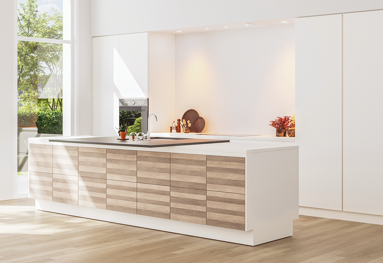 Passat Medio II - 90x50 cm - vit m/motor