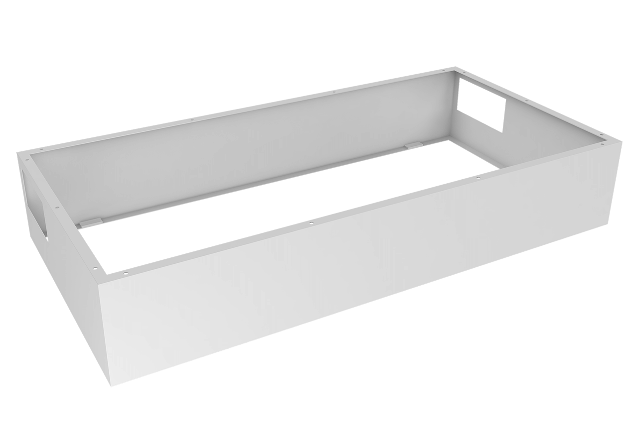 Takpodium 900 mm, vit, hög med återcirkulation (höjd 255 mm) Takpodium 900 mm, vit, hög med återcirkulation (höjd 255 mm)