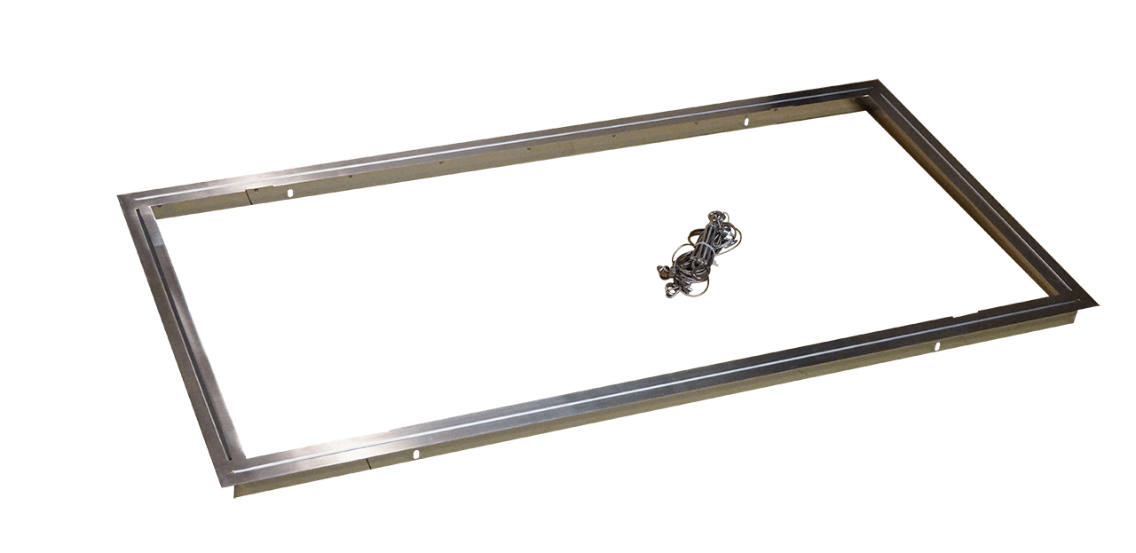 Trådupphängd inbyggnadsram 1200 mm, rostfri Trådupphängd inbyggnadsram 1200 mm, rostfri