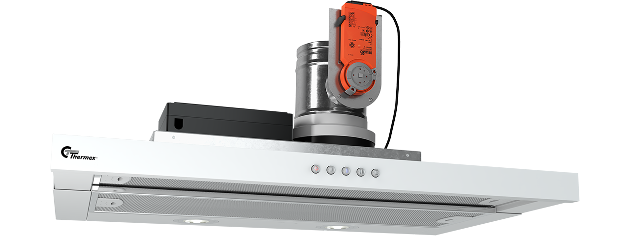 Central Utdragbar 600 mm vit, villa