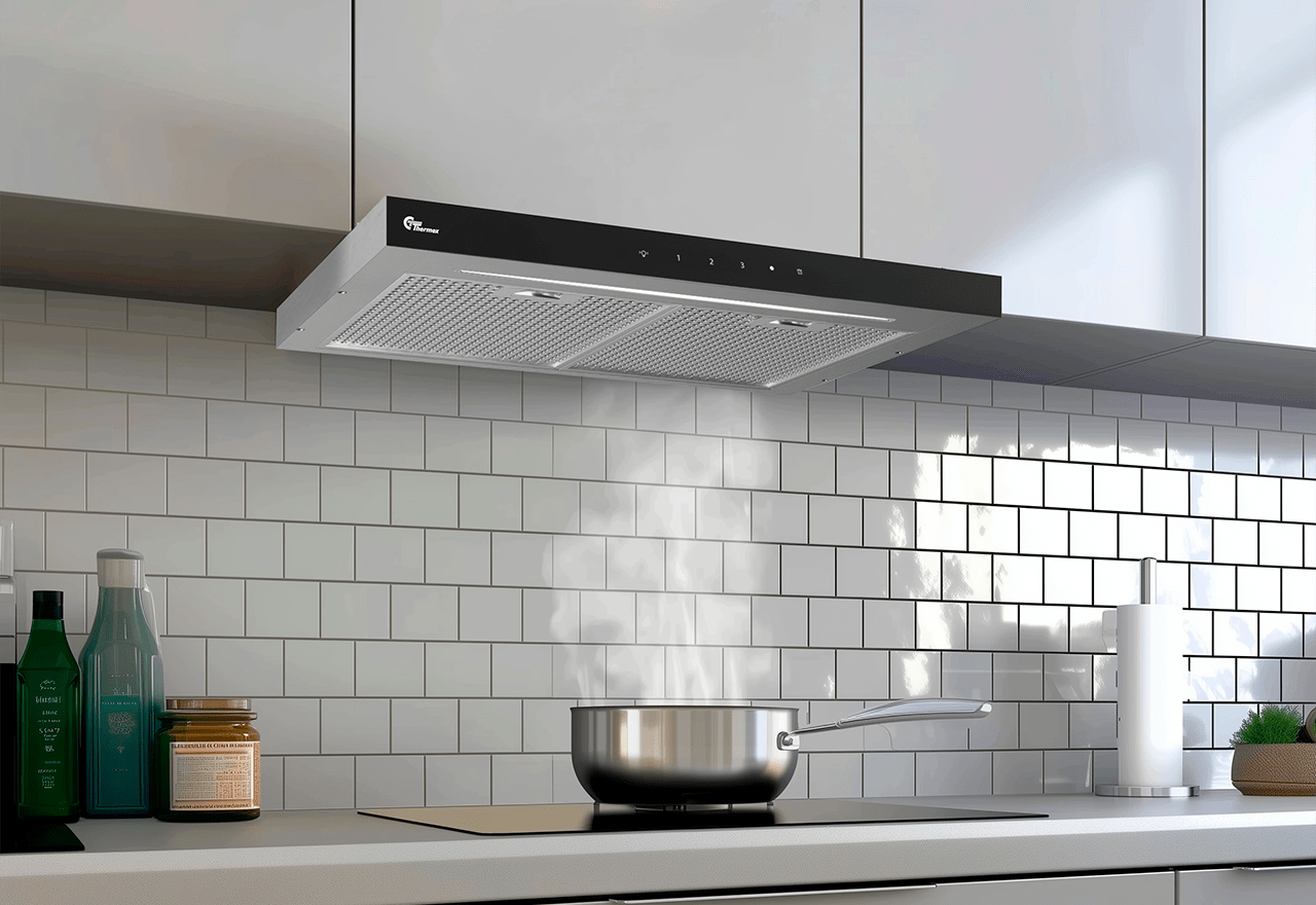 Super Silent GT - Stripe, 60 cm, rostfri/svart