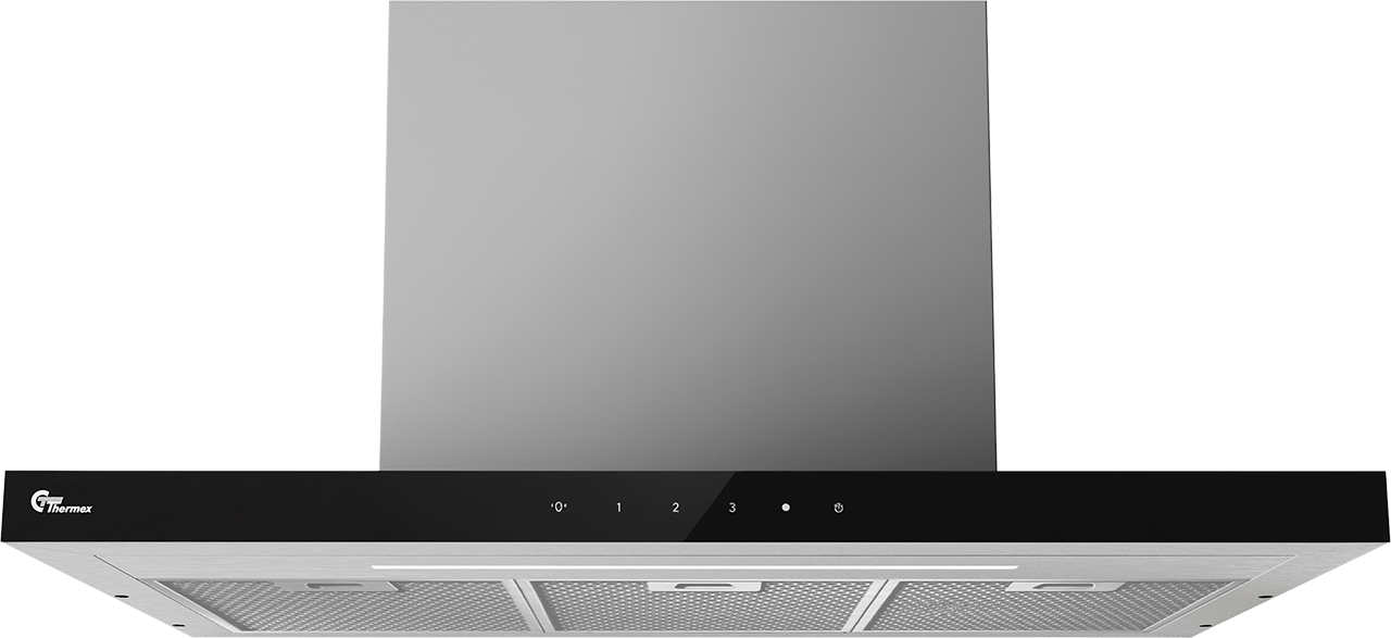 Super Silent GT - Stripe, 80 cm, rostfri/svart