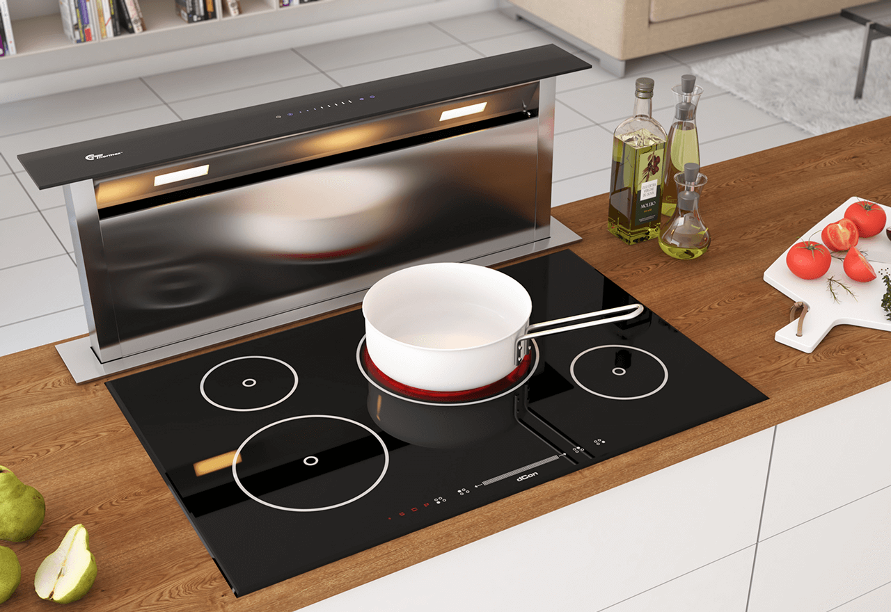 Trent 580 mm Rostfri/Svart med motor