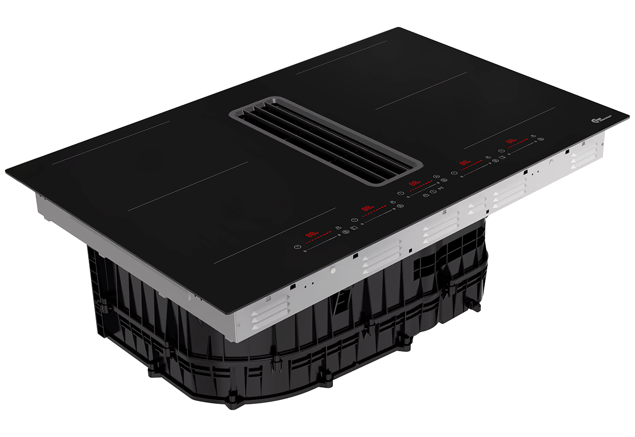 Downdraft One 80 cm med kolfilter