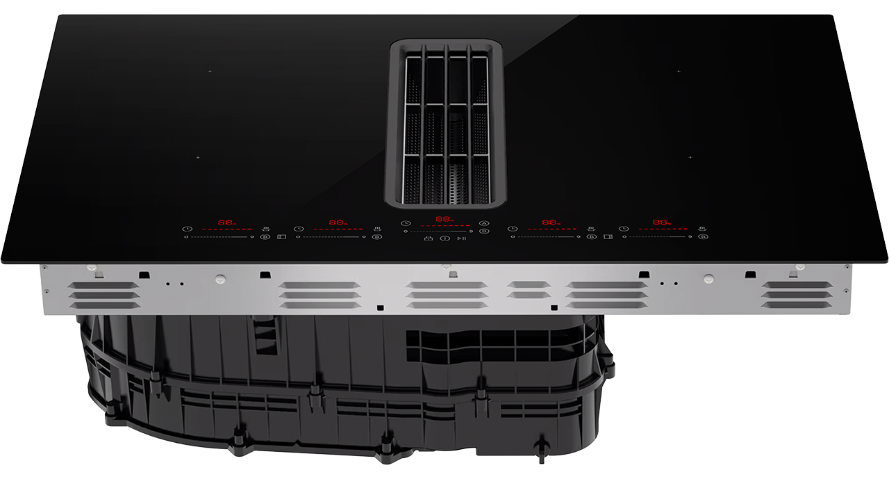 Copenhagen Gloss-spis med inbyggd spishuva