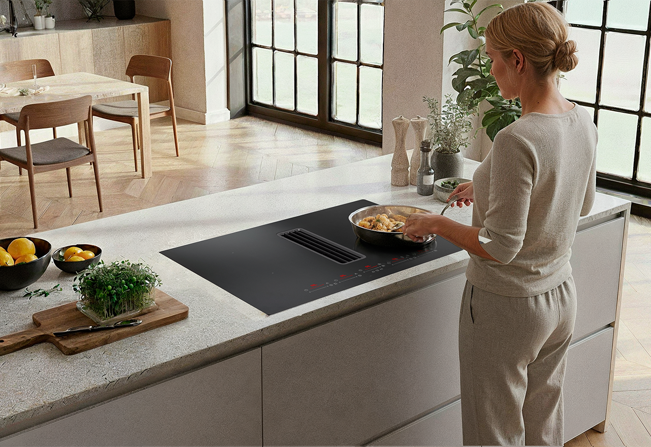 Copenhagen Matt spis med inbyggd spisfläkt