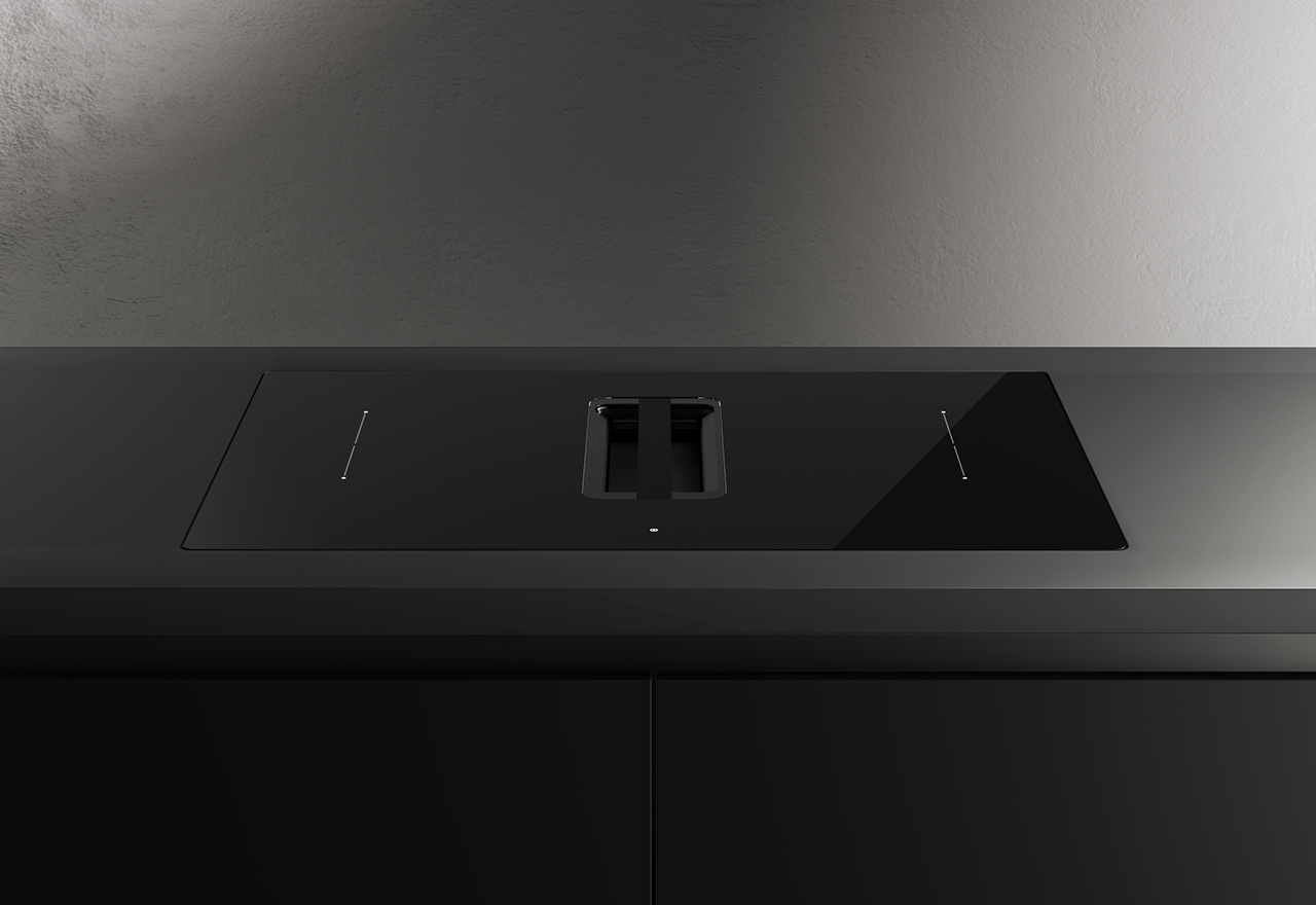Design Line Hurricane II 60 cm - Hood in hob