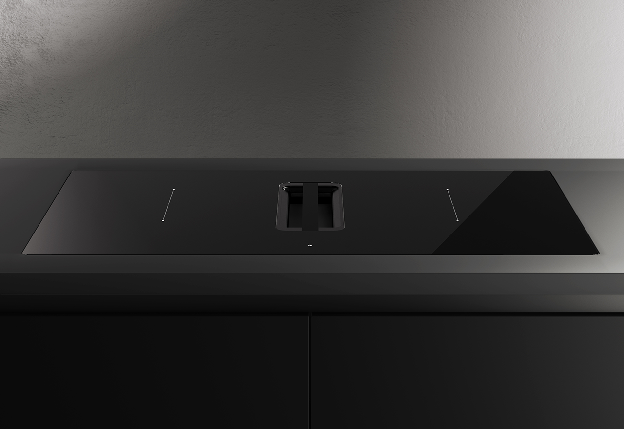Design Line Hurricane II 83 cm - Hood in hob