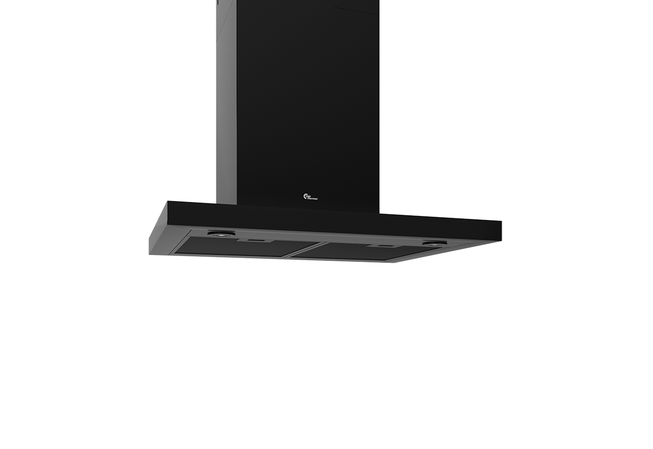 Design Line 8001 - 60 cm - vägg - svart - Smarthome