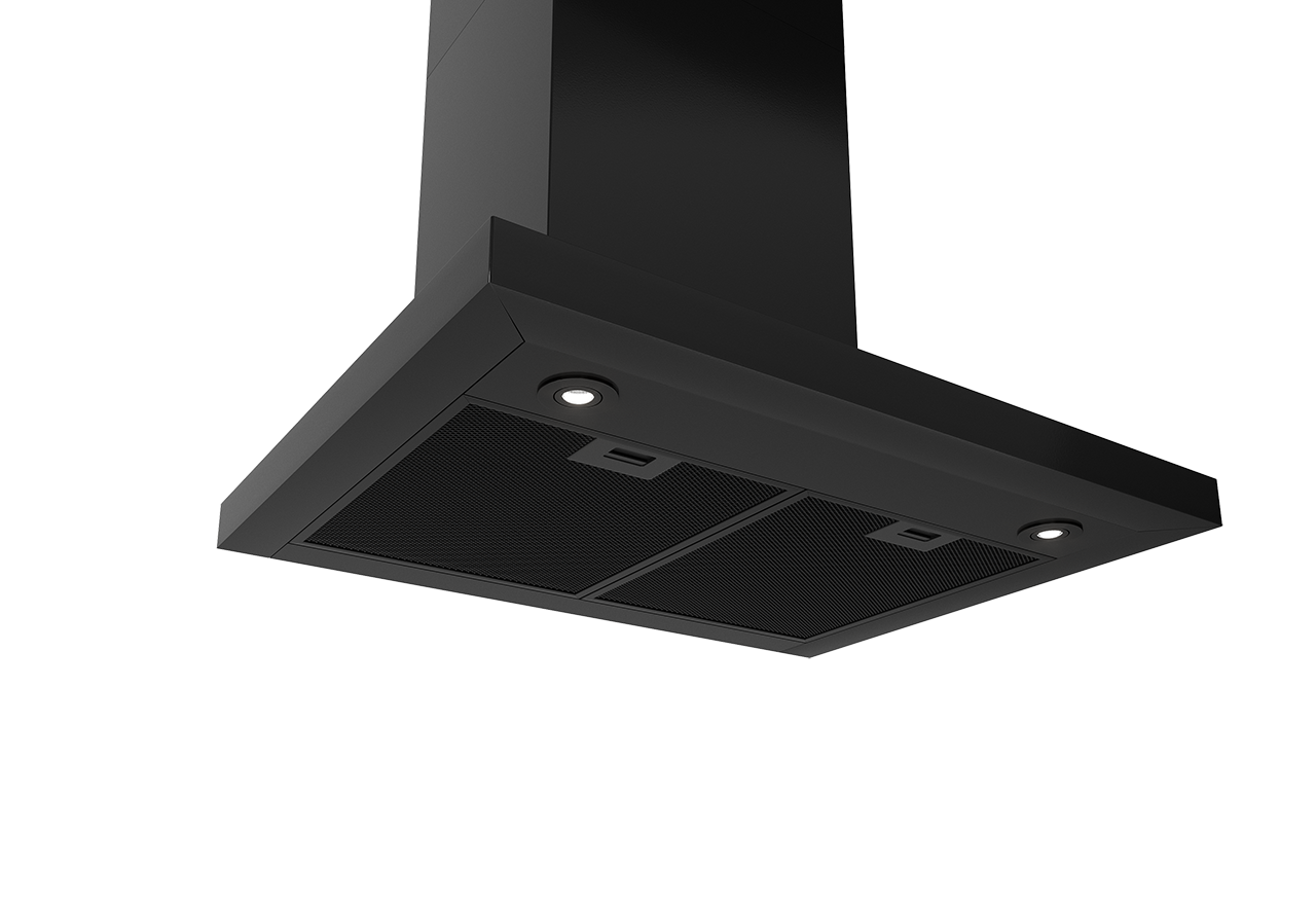 Design Line 8001 - 60 cm - vägg - svart - Smarthome