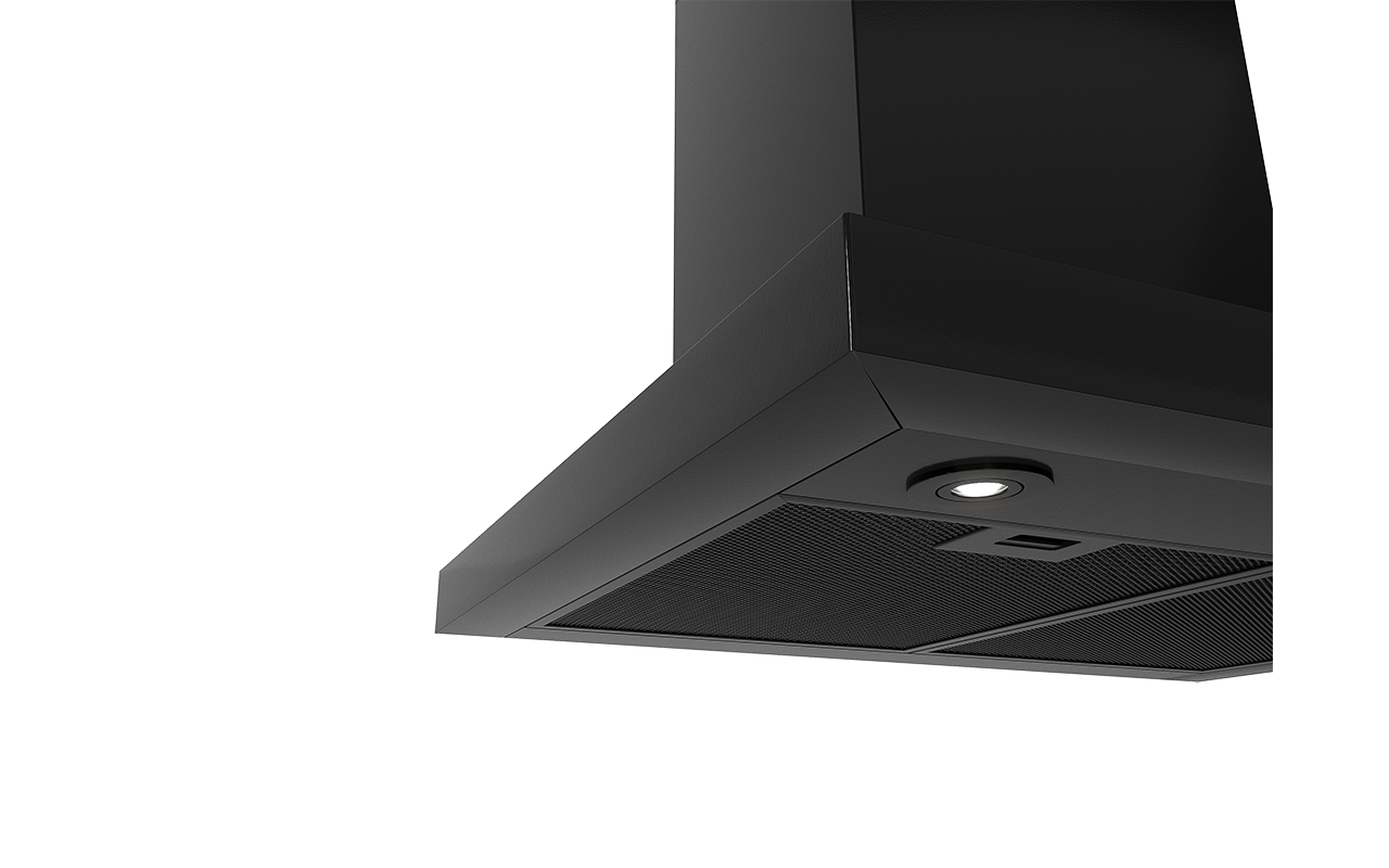 Design Line 8001 - 60 cm - vägg - svart - Smarthome