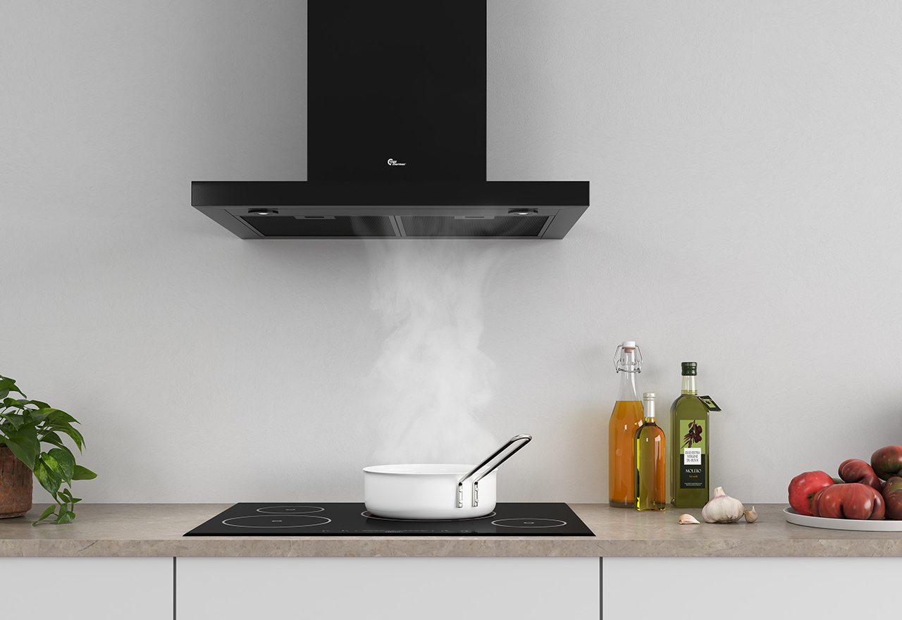 Design Line 8001 - 60 cm - vägg - svart - Smarthome