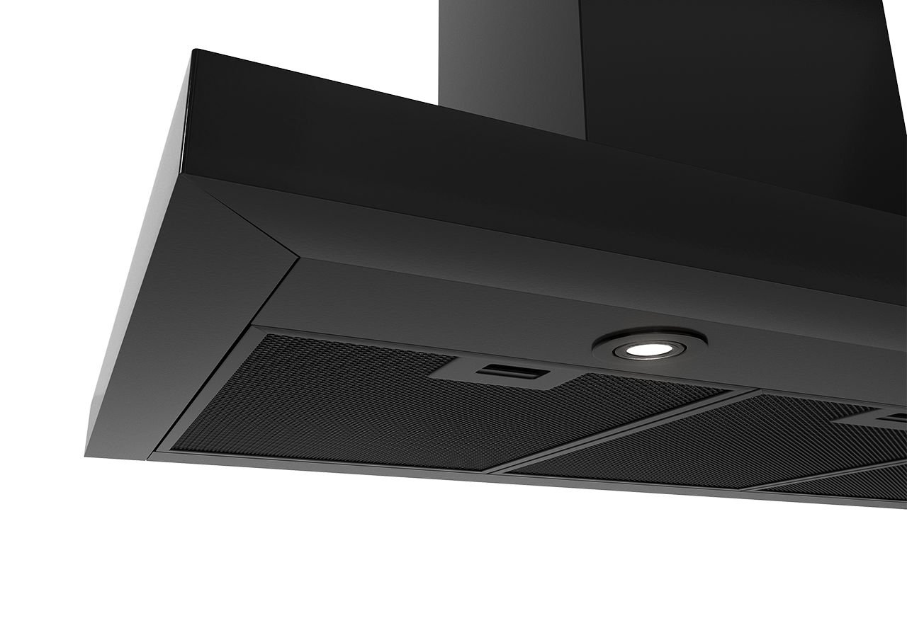 Design Line 8001 - 90 cm - vägg - svart - Smarthome