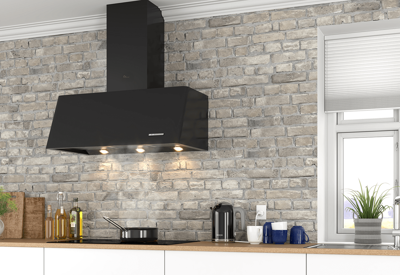 Bretagne 900 mm Svart med motor