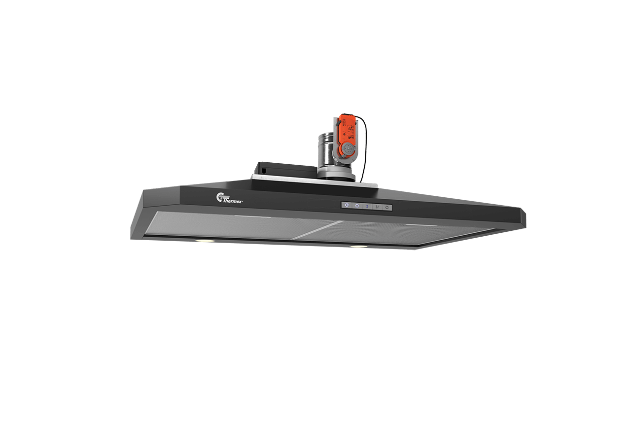 Central 787 vägg 70 cm svart, lägenhet timer