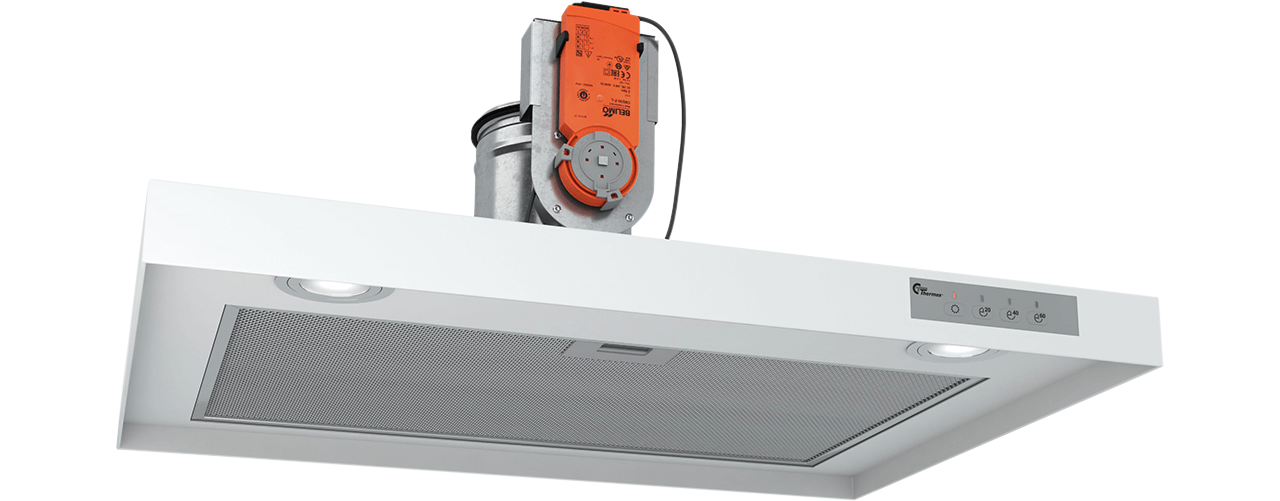 Airslim, 600 mm, Vit, Centralventilation