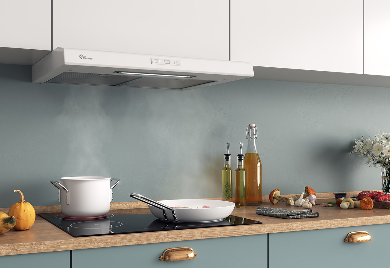 Plan 252 600 mm vit - Med strömbrytare Plan 252 600 mm vit - Med strömbrytare