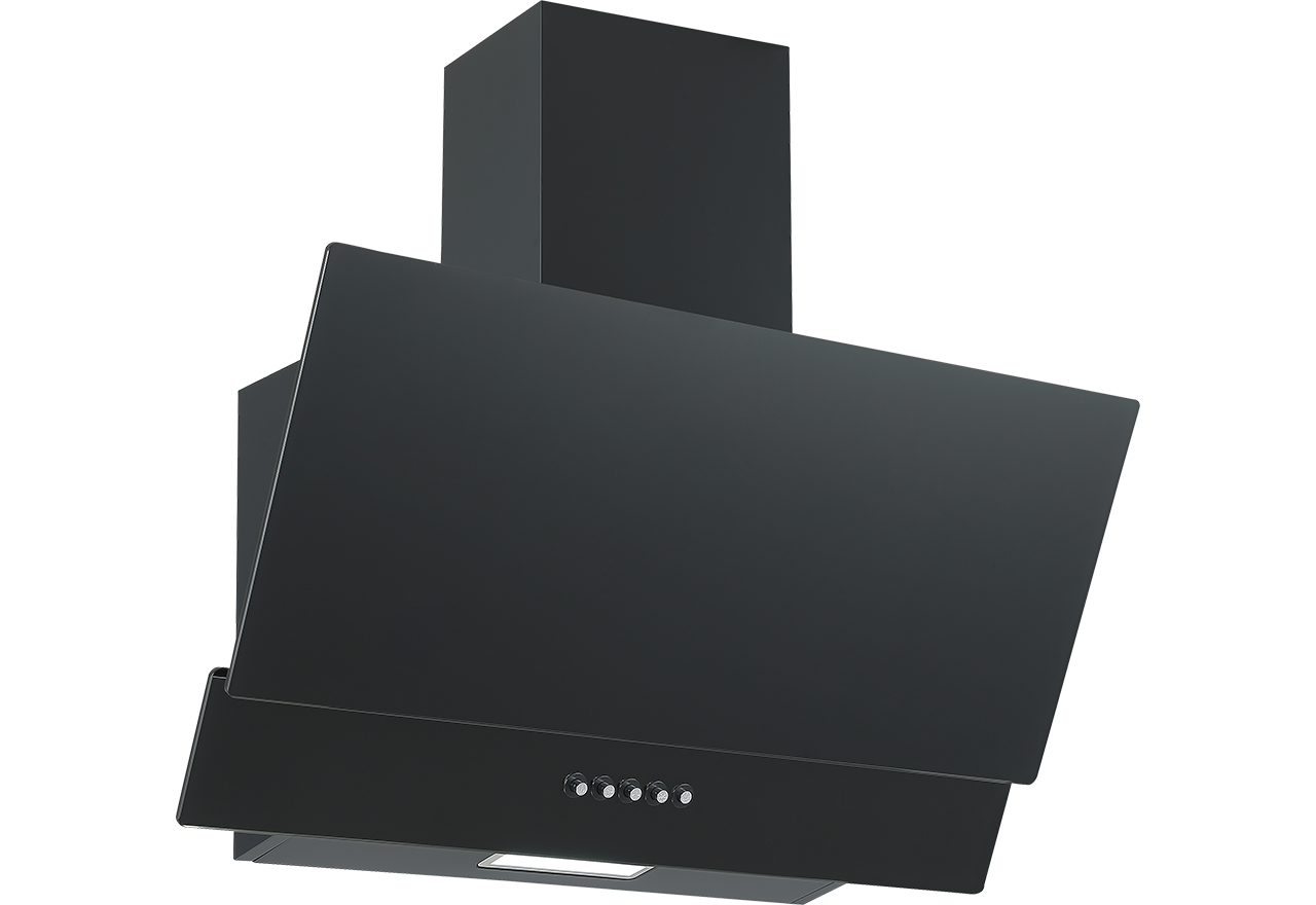 Stripe 50 - Vertical - 60 cm, black, incl. carbonfilter