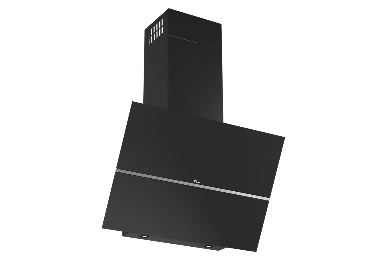 Central Mini Bordeaux 60 cm svart, lägenhet timer