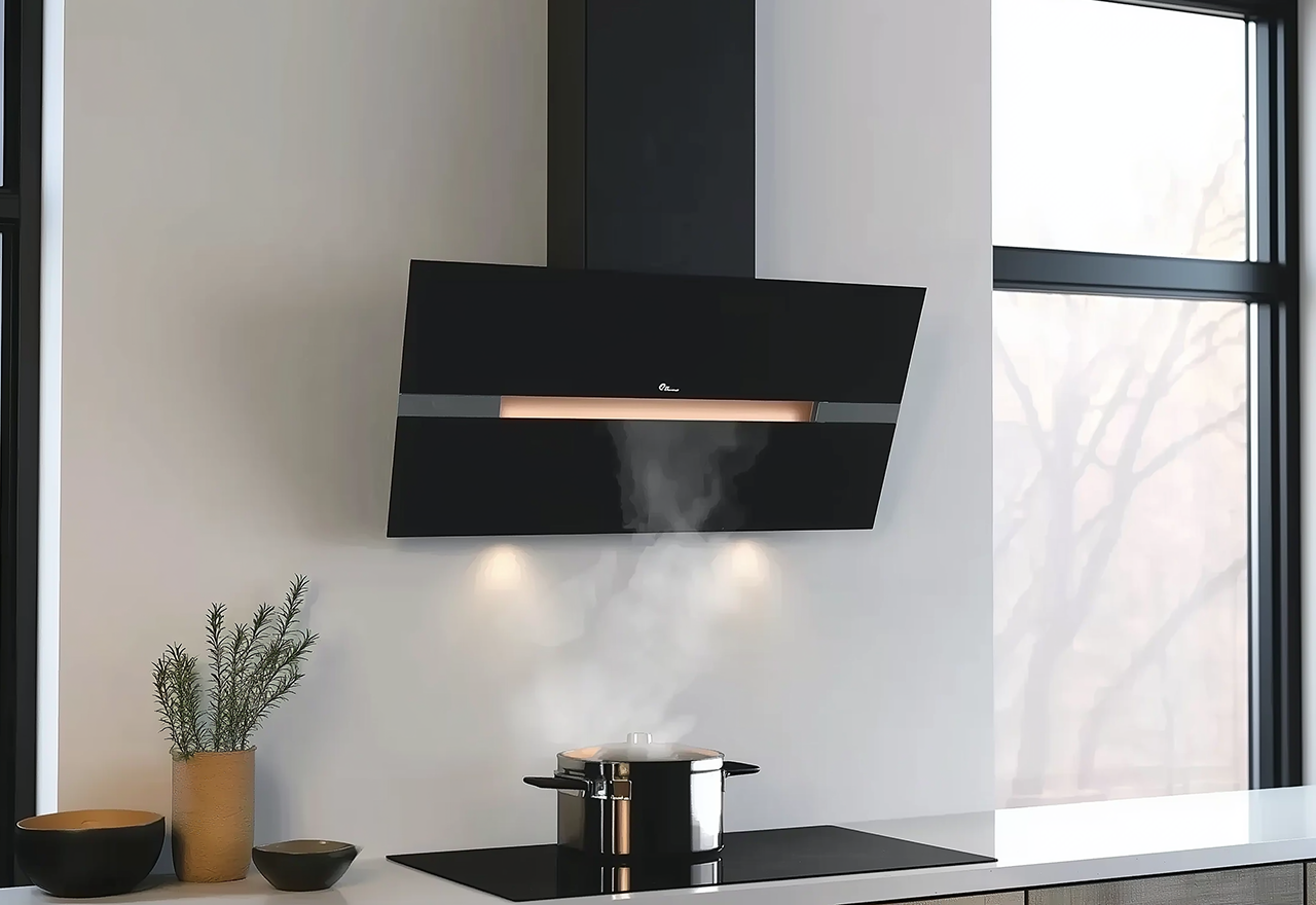 Design Line Central 8002 Timer - 60 cm - Black