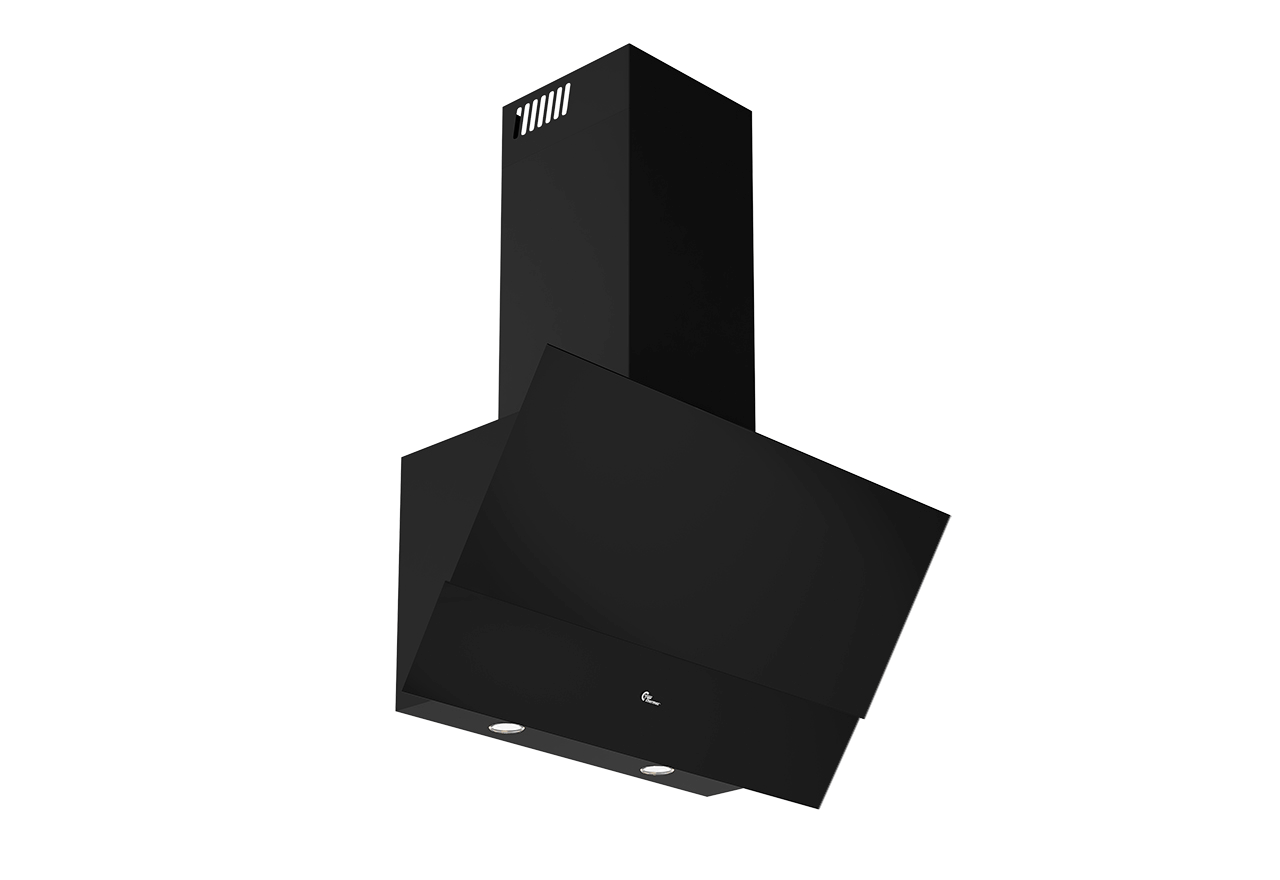 Central Dax 80 cm svart, lägenhet timer