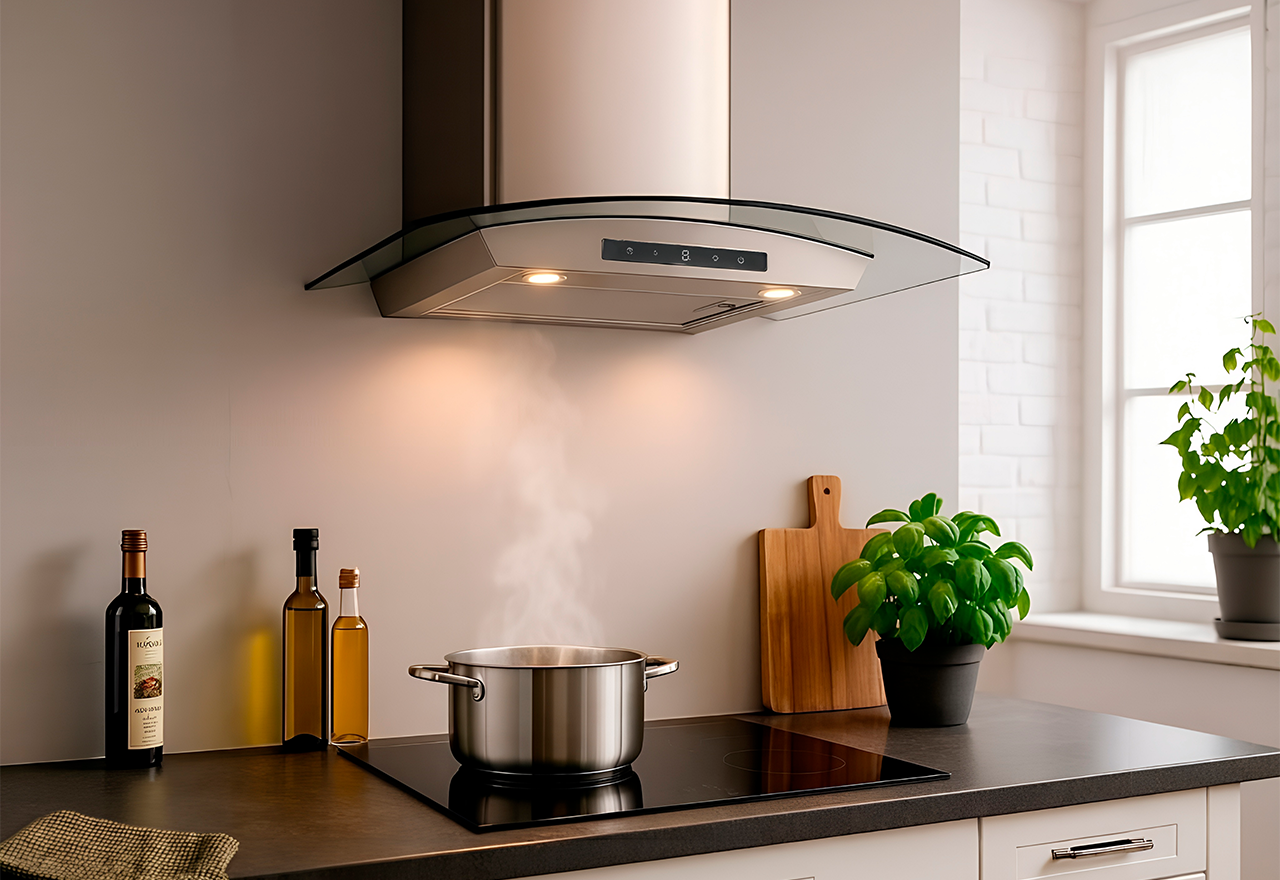 Derby II 70 cm Rostfritt/glas Med motor