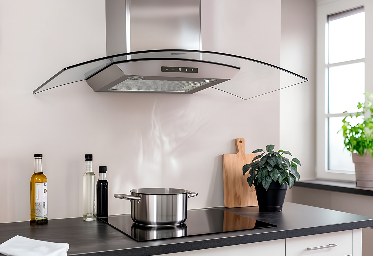 Derby II 90 cm Rostfritt/glas Med motor