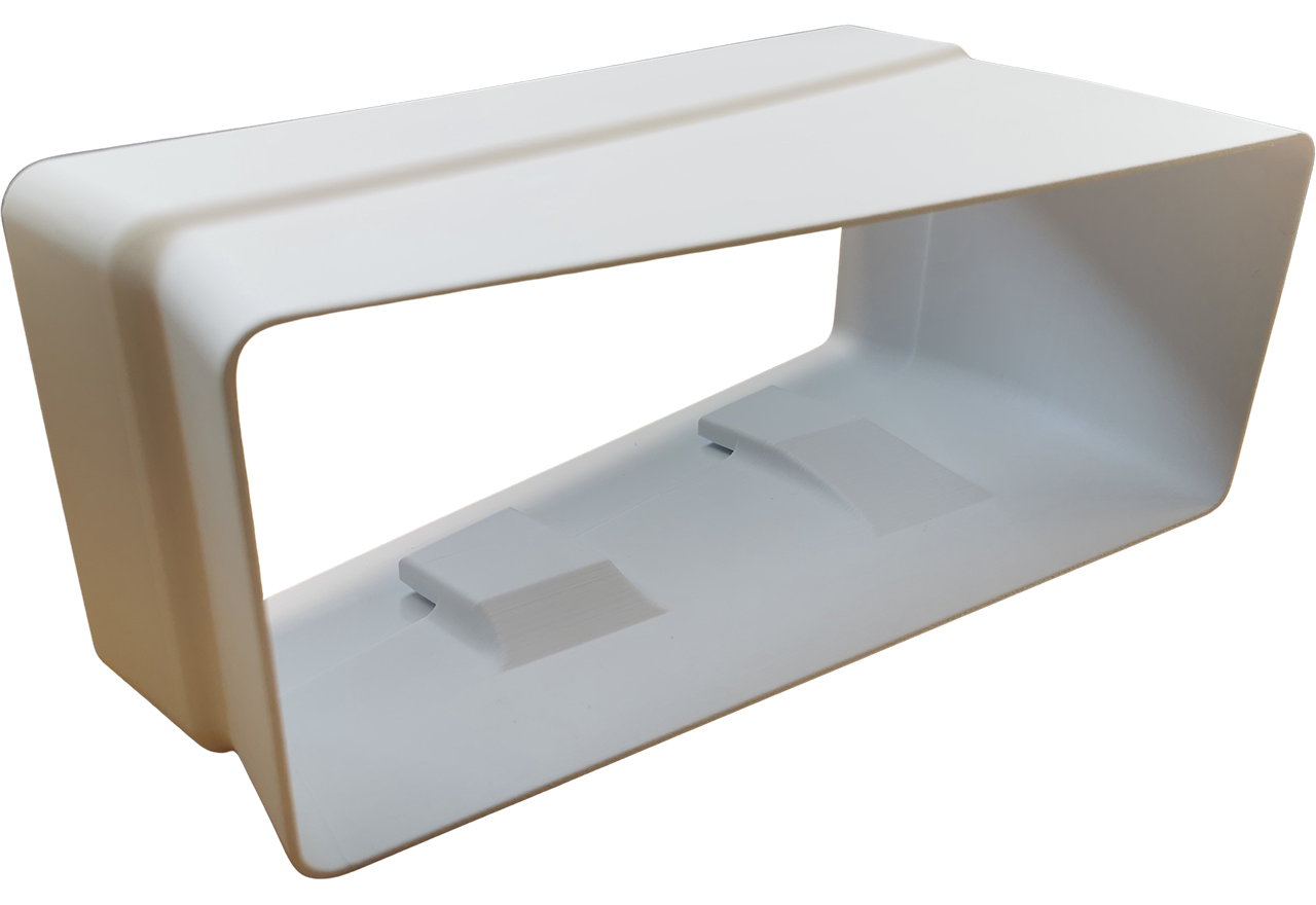 Böjning 15 grader - 220x90 mm