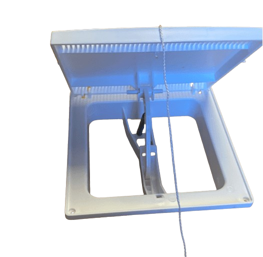 Klaffventil 15x15 vit