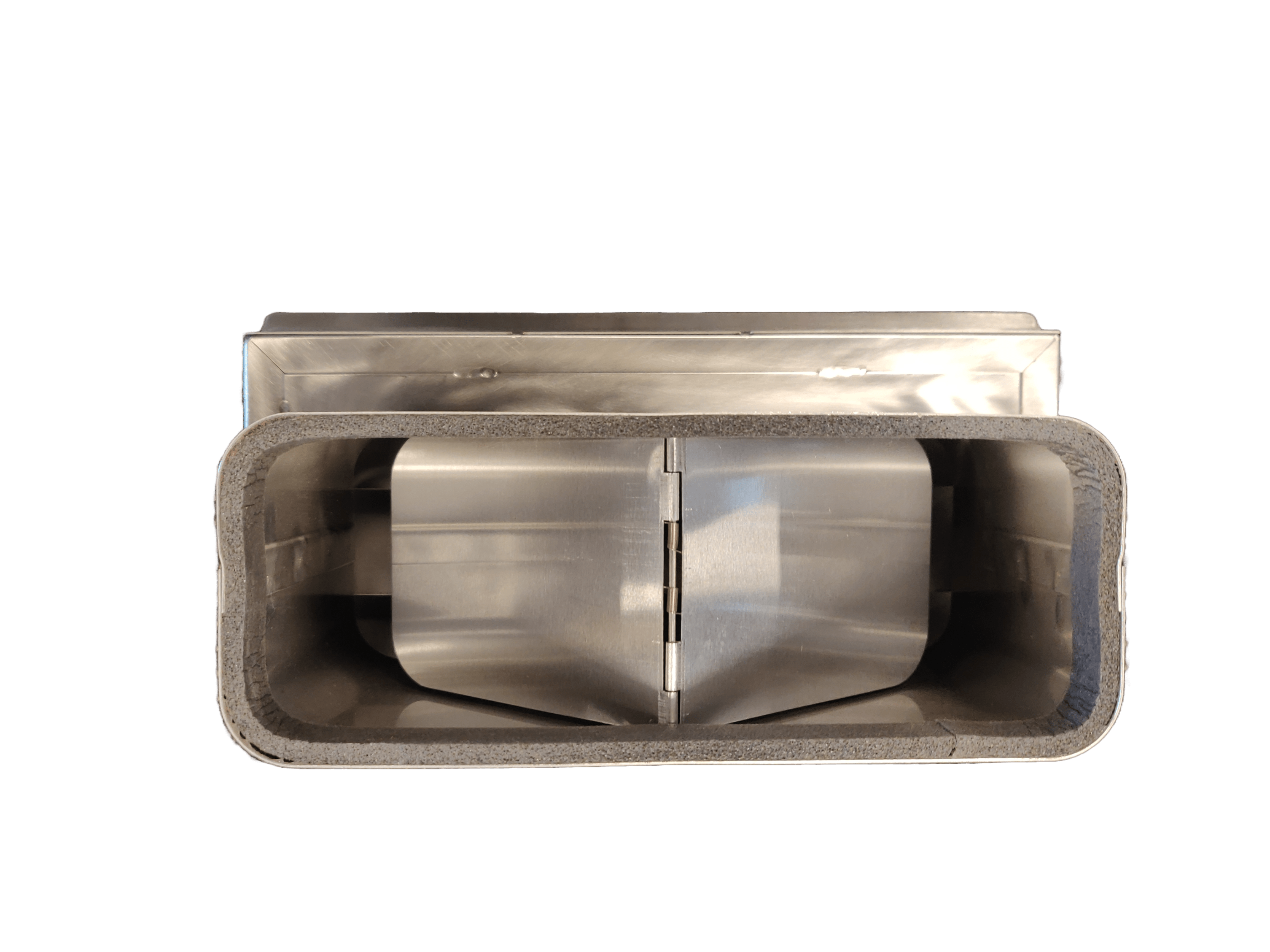 Externt galler RF 290x160 mm för 222x89 mm platt kanal Externt galler RF 290x160 mm för 222x89 mm platt kanal