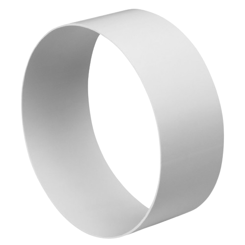 Plaströr Ø150 mellanstycke 6 cm