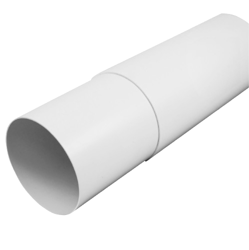Tegelrör plast Ø 125, L: 250-480 mm Tegelrör plast Ø 125, L: 250-480 mm