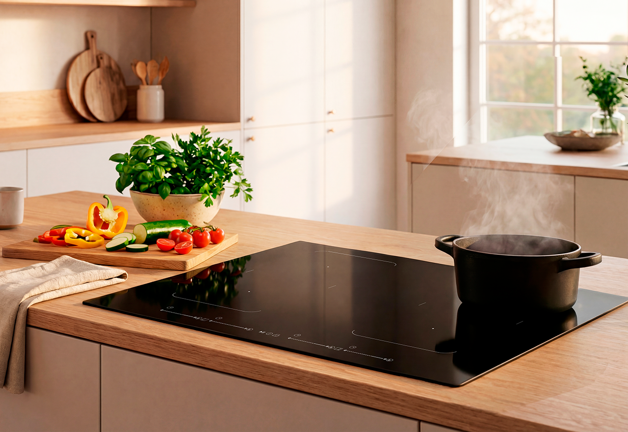 Nordic 6780 induktionspis, 80 cm